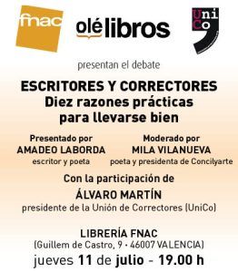 FNAC_Correctores en Valencia_cartel