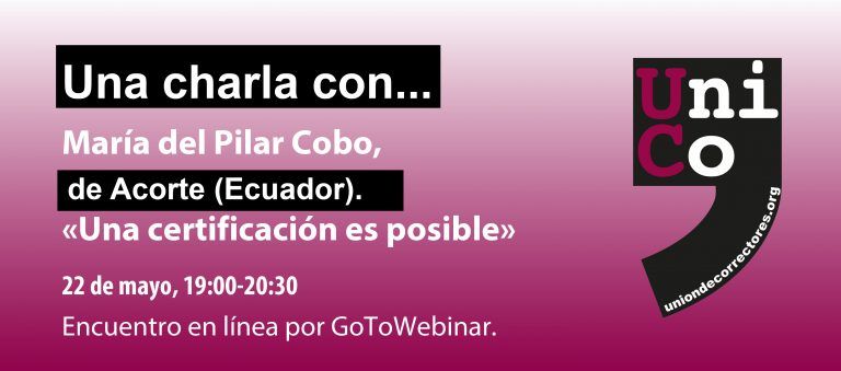 Una charla con… María del Pilar Cobo