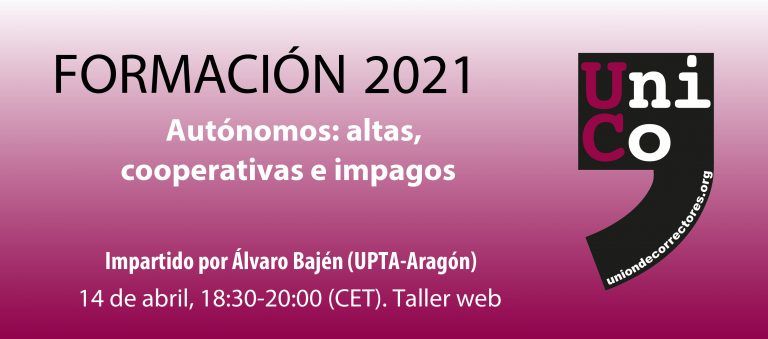 Taller «Autónomos: altas, cooperativas e impagos»